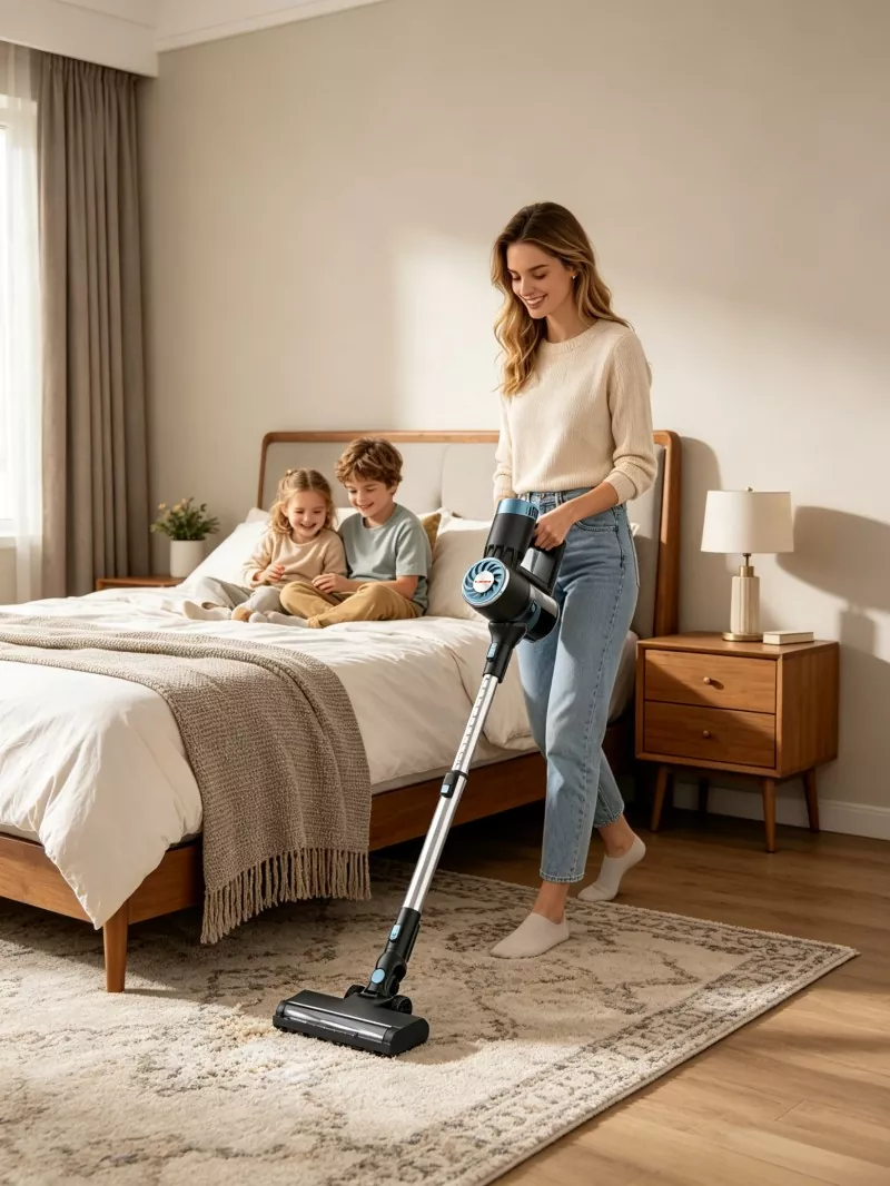 Quiet Vertical Vacuum Cleaner